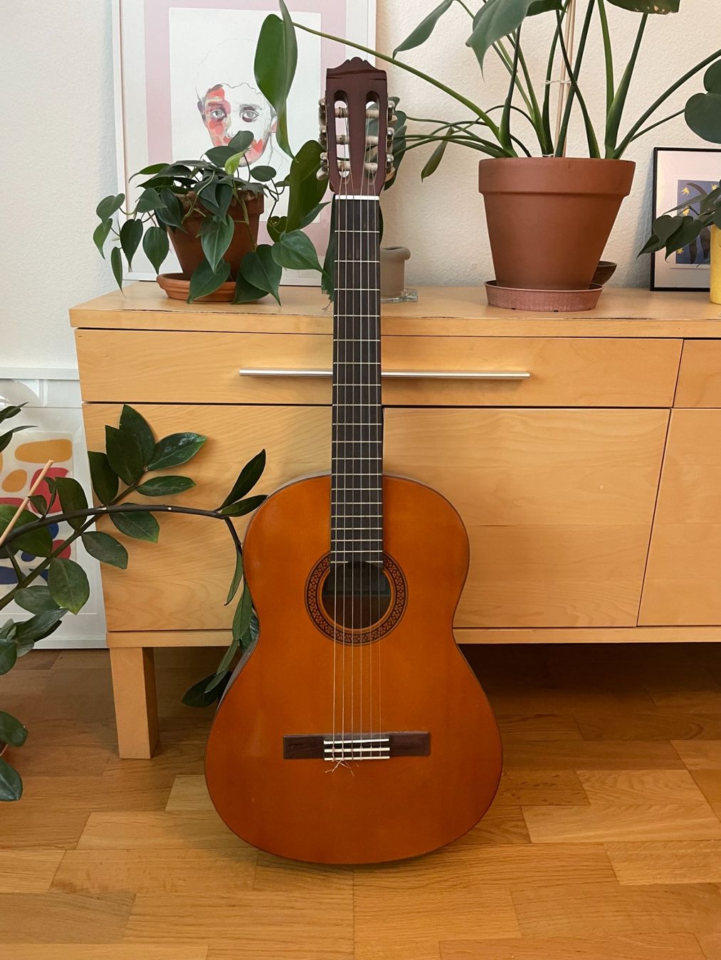 Yamaha Musikinstrumente: Yamaha CG-100A classical guitar – Gebraucht aus Zürich von carlaferico