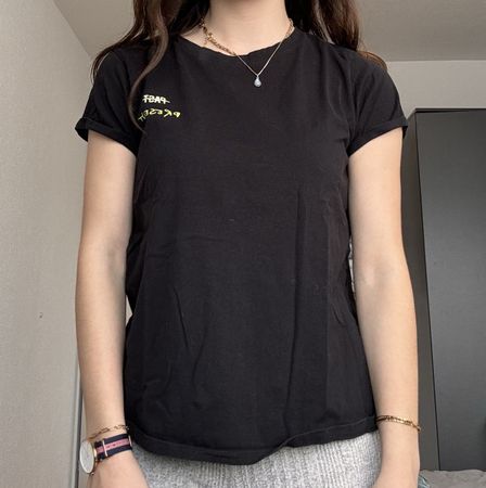 Shirt FB Sister New Yorker schwarz mit coolem Aufdruck