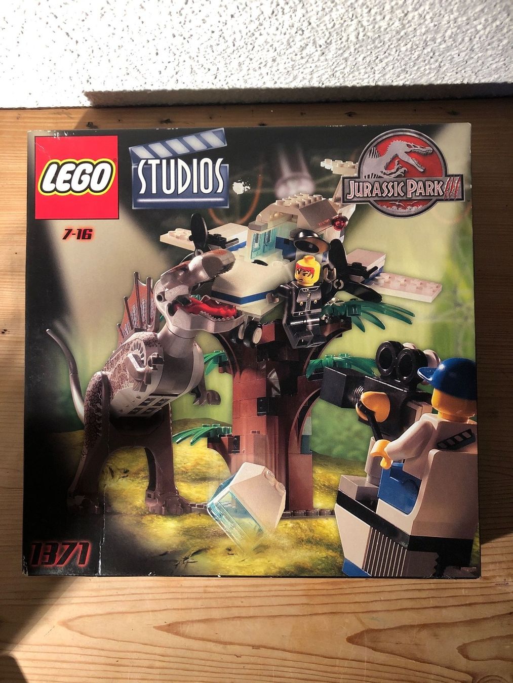 Lego Kit di costruzioni: Lego Studios 1371 Jurassic Park, Spinosaurus Attack Studio – Nuovo e nell'imballaggio originale da Vallamand venduto da Minifigure