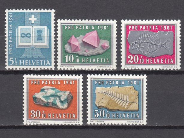 Tutti i francobolli: SBK B103 - B107 postfrisch – Usato da Bürglen TG venduto da StampGraf