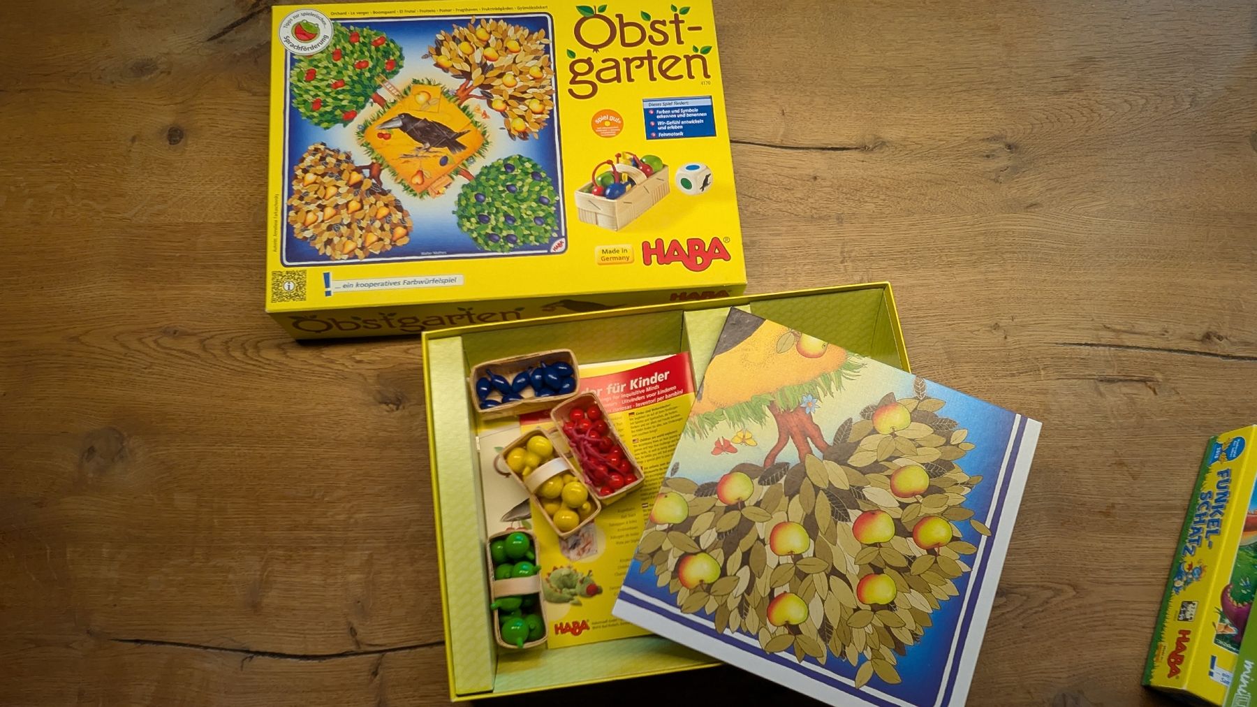 Haba Giochi: HABA Obstgarten Brettspiel – Usato da Hüttlingen venduto da Remalimo
