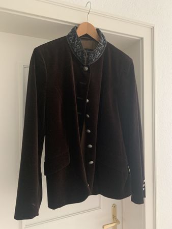 Samtblazer vintage von Schneiders Salzburg Gr. 38