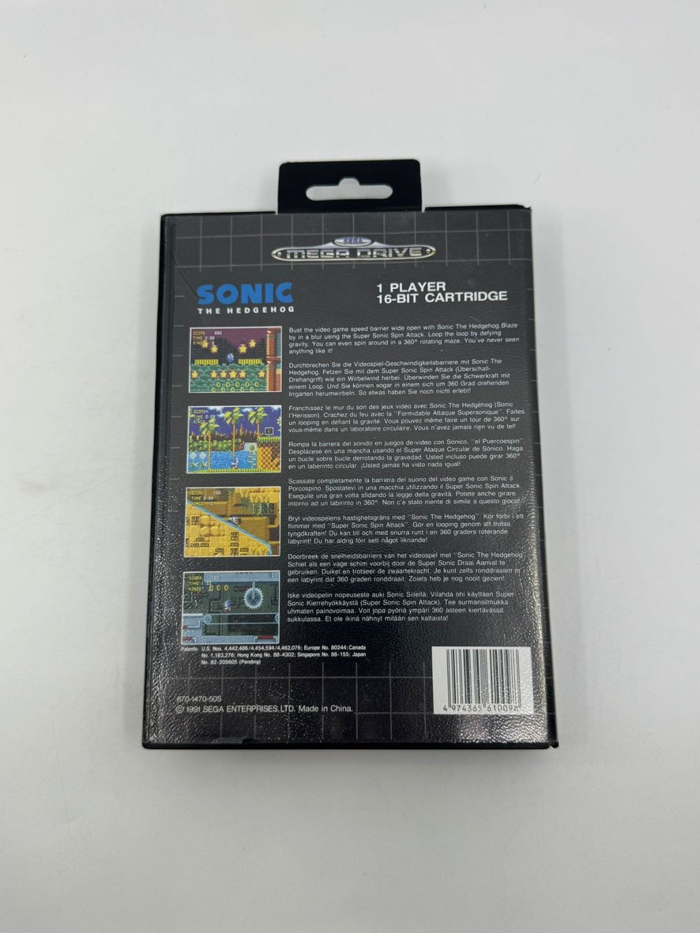 Giochi: Sonic The Hedgehog (Sega Mega Drive) – Usato da Herisau venduto da Seyashop1 2