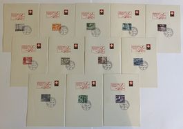 12 PTT BÖGLI T + L 1949 ET ⦿ *SELTEN*