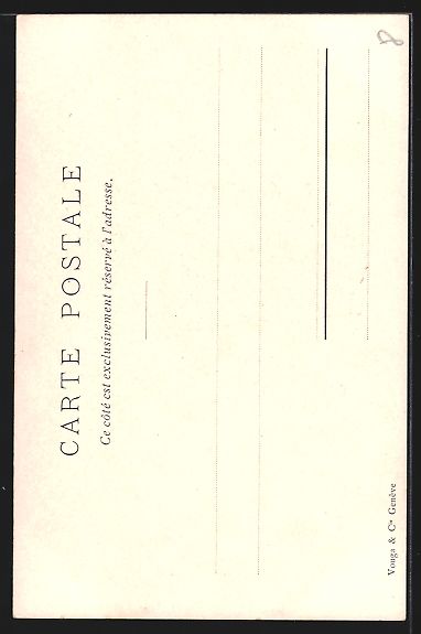 Cartoline postali: Künstler-AK Merligen, Chalet – Usato da Berlin venduto da bartko-reher 1