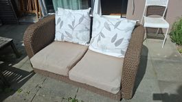 Rattansofa outdoor