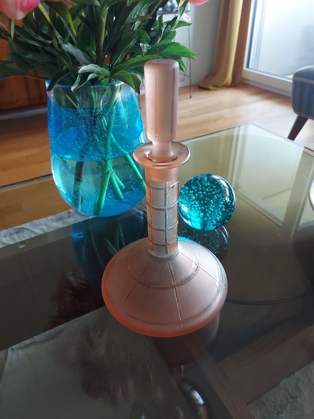 Caraffe: Art Deco Karaffe Rosalinglas – Nuovo (secondo la descrizione) da Ostermundigen venduto da son_vd9k 9