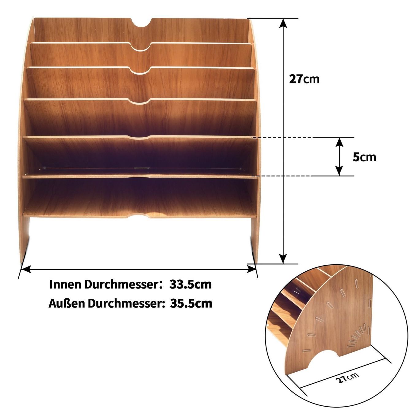 Skulpturen & Statuen: Dokumentenablage Holz Stehsammler – Neu (gemäss Beschreibung) aus Thun von nuonuoshop 5