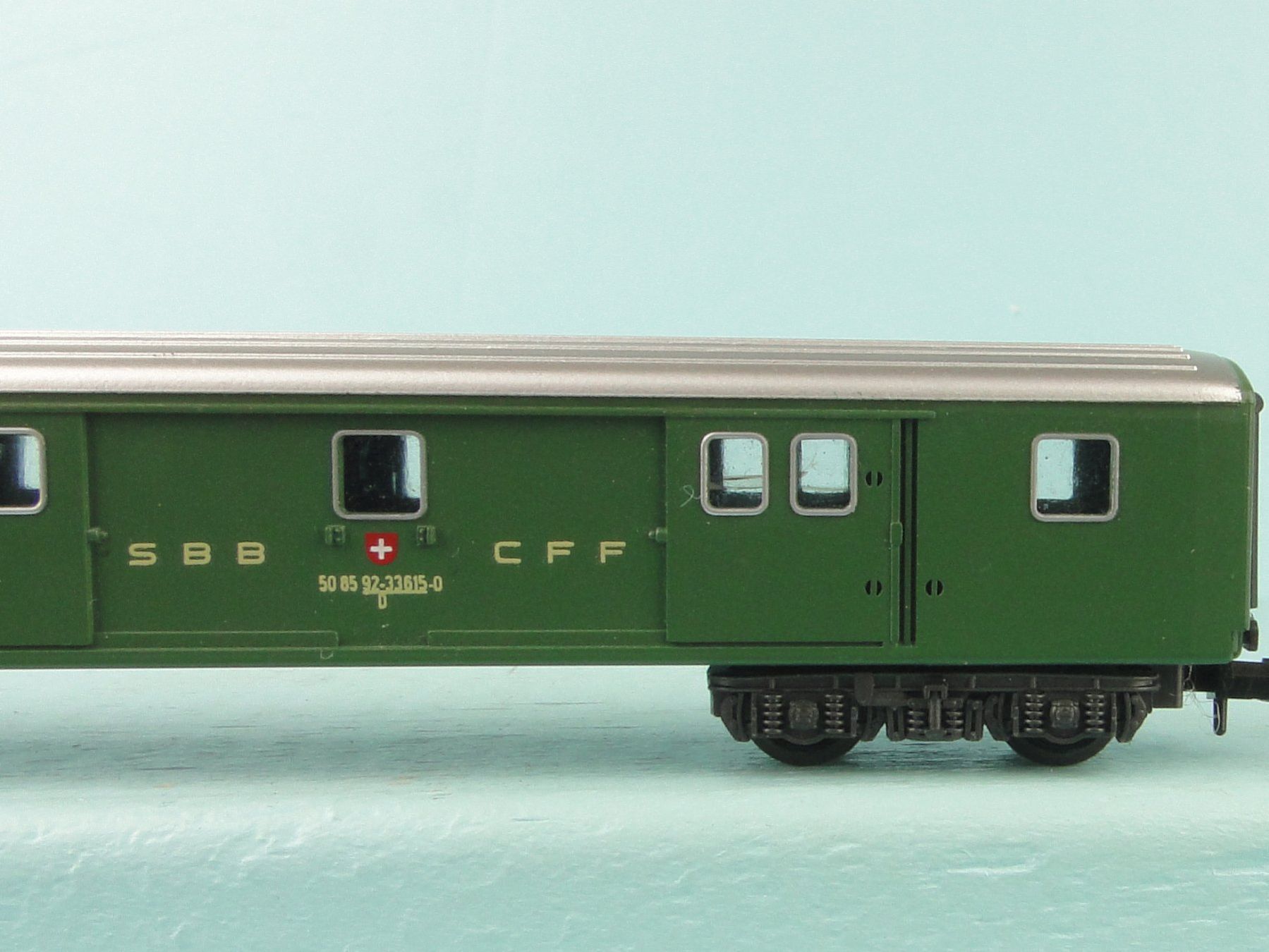 Trix Modelleisenbahnen: Minitrix 13027 Spur N SBB Gepäckwagen – Gebraucht aus Bülach von cann11 4