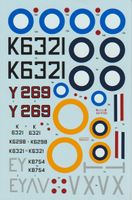 Decals zu Avro Anson Mk.I 1/48