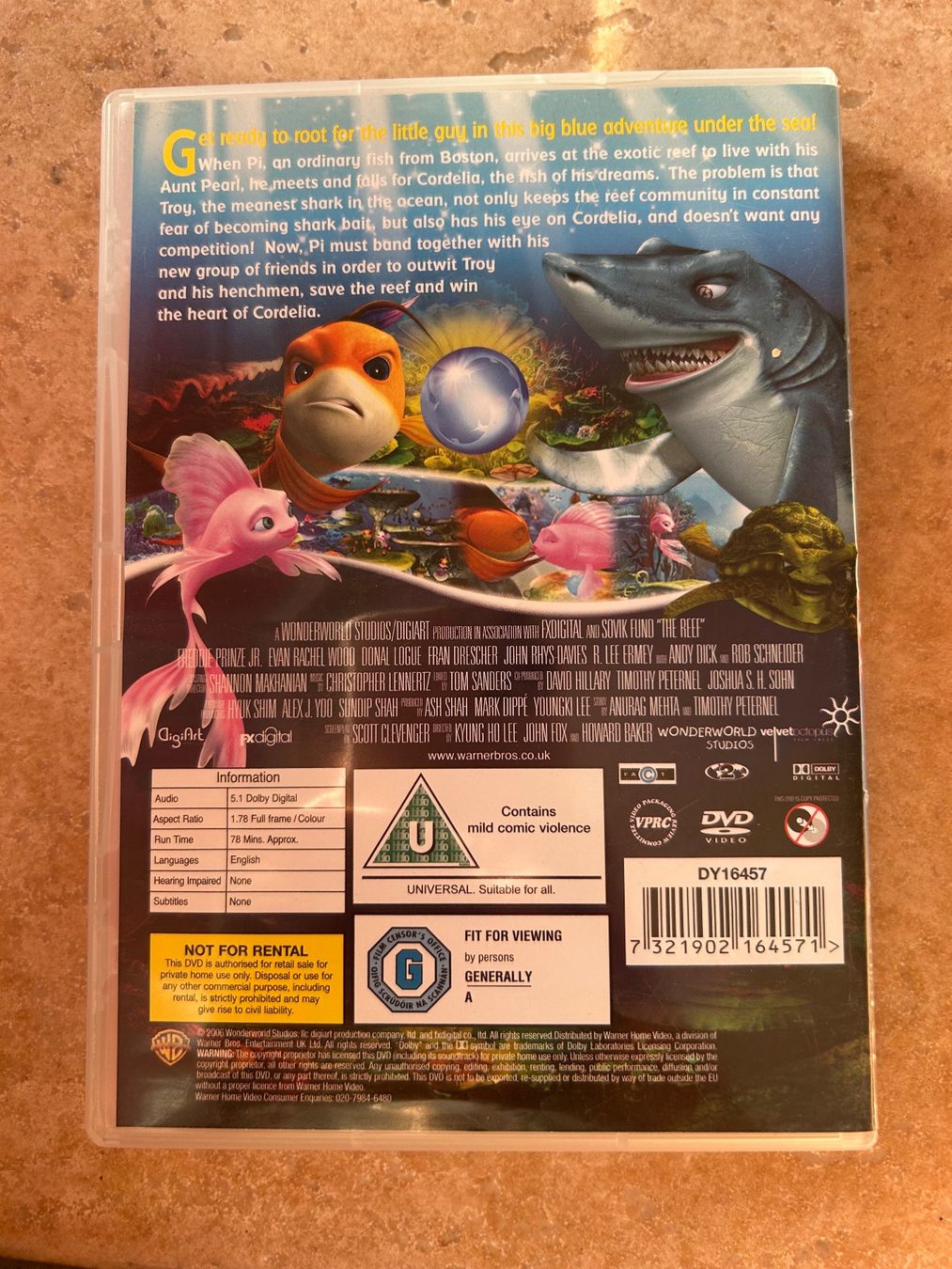 Tutti i DVDs: DVD: The Reef – Usato da Oberkulm venduto da angela_05 1