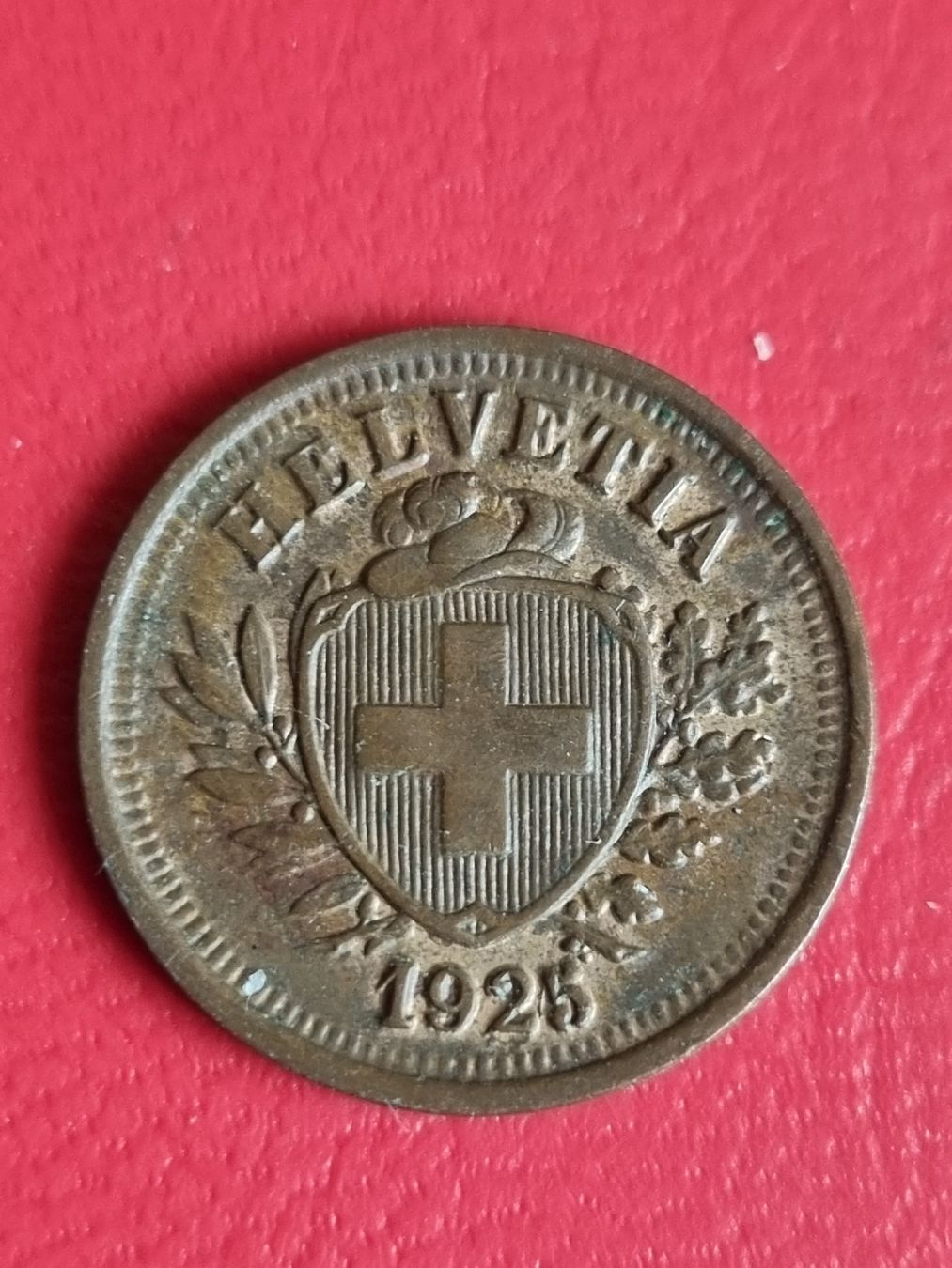 Tutti le monete: 1 RAPPEN JAHR 1925 - SCHWEIZ – Usato da Heimenschwand venduto da rog_p7h9