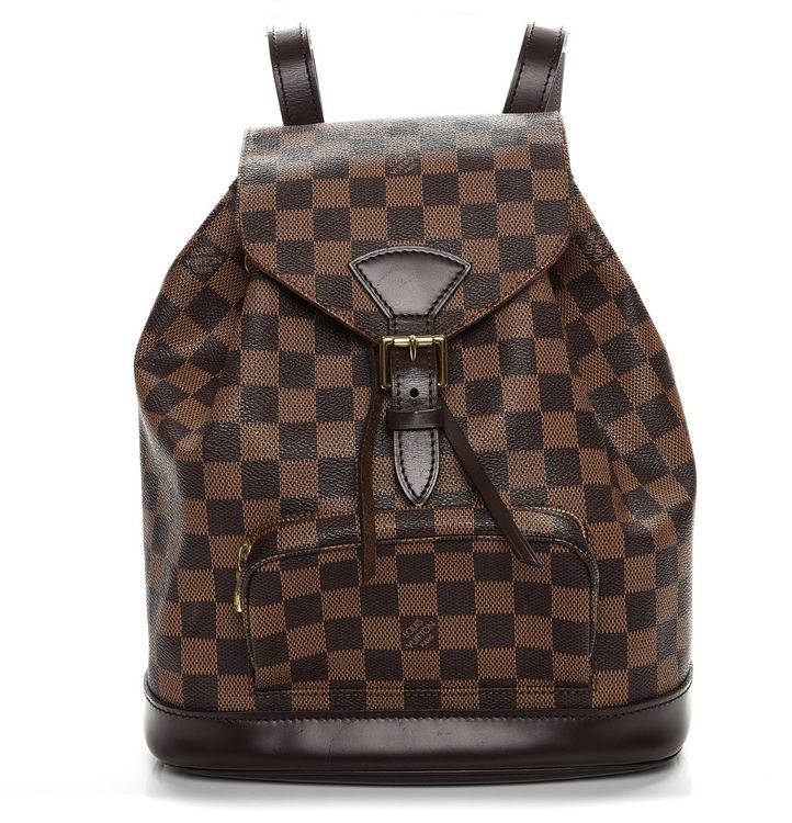 Segeltuch Rucksäcke Louis Vuitton Rucksack Damen Gebraucht LOUIS