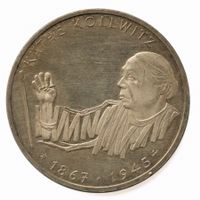 Deutschland 10 Mark Käthe Kollwitz 1992 Silber