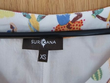 Robe d'été  Motifs africains colorée Surekana, taille XSneuf