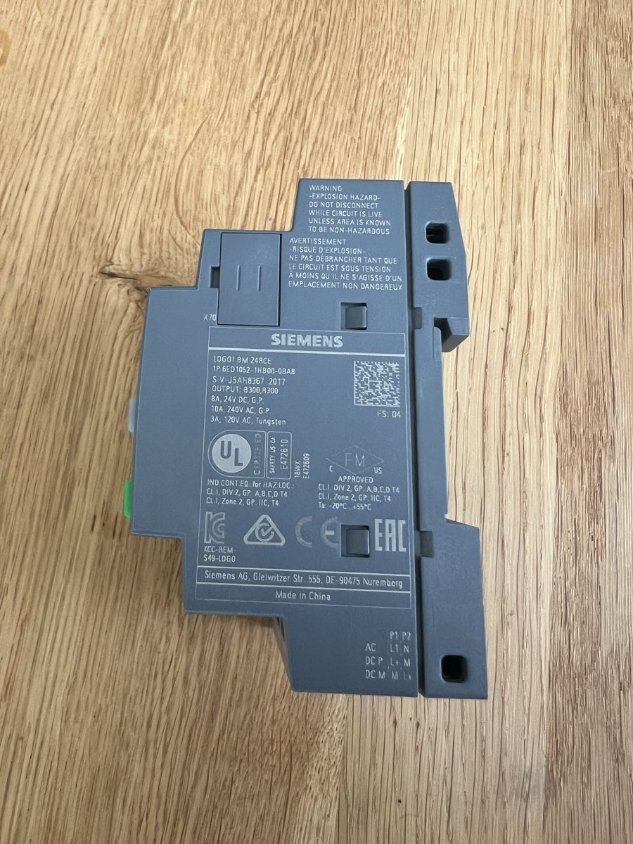 Siemens Elektronikbauteile: Siemens LOGO! BM 24RCE – Neu (gemäss Beschreibung) aus Locarno von Danisol 2