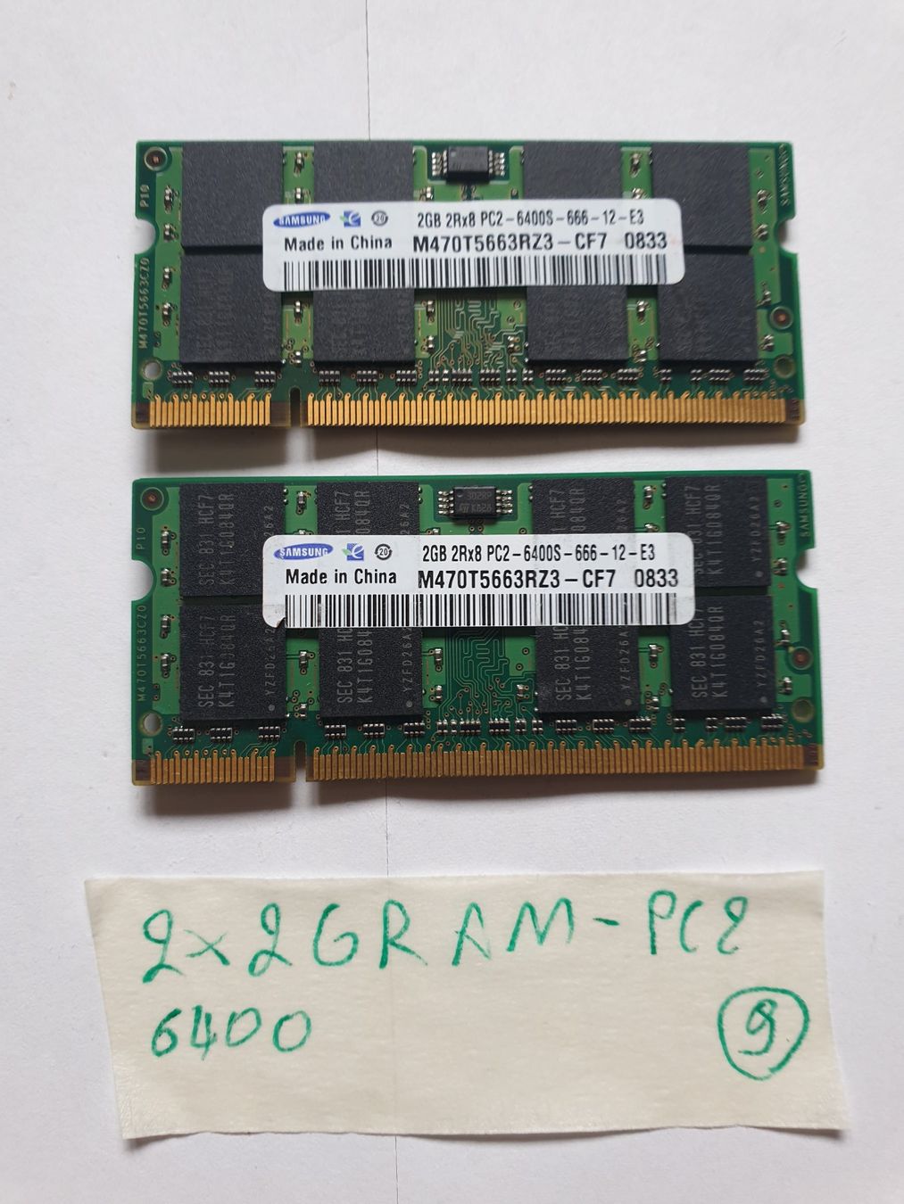 Memoria / RAM: 2x2Gram / 6400 – Usato da Moudon venduto da Amaroli7