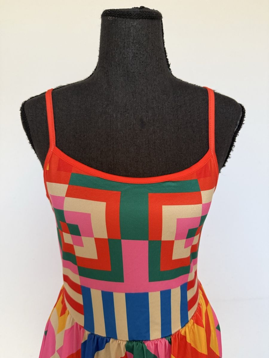 Vestiti: Buntes Maxikleid – Nuovo (secondo la descrizione) da Sigriswil venduto da ck56 2