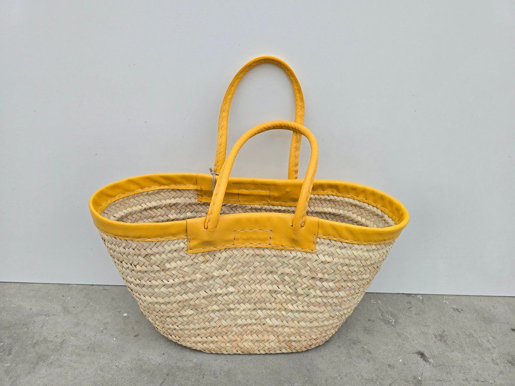 Altro per la casa: Korb: Shopper oval gelb-ANGEBOT – Nuovo (secondo la descrizione) da Romanshorn venduto da Rachacha 1