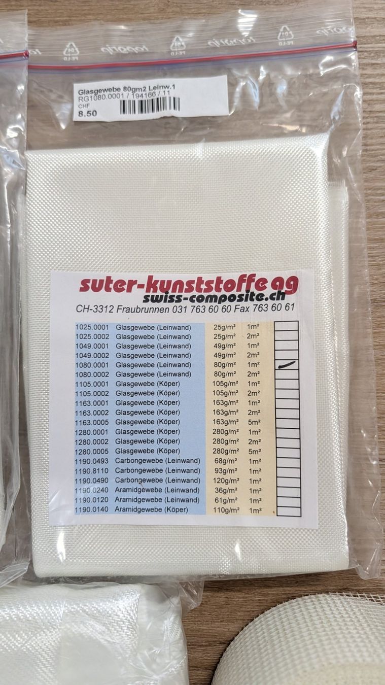 Füllmaterial: Glasfasergewebe – Neu und originalverpackt aus Bönigen von Twpin 1
