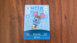 Animal Crossing amiibo Karte, Broccolo / Fritzi, Nr. 149