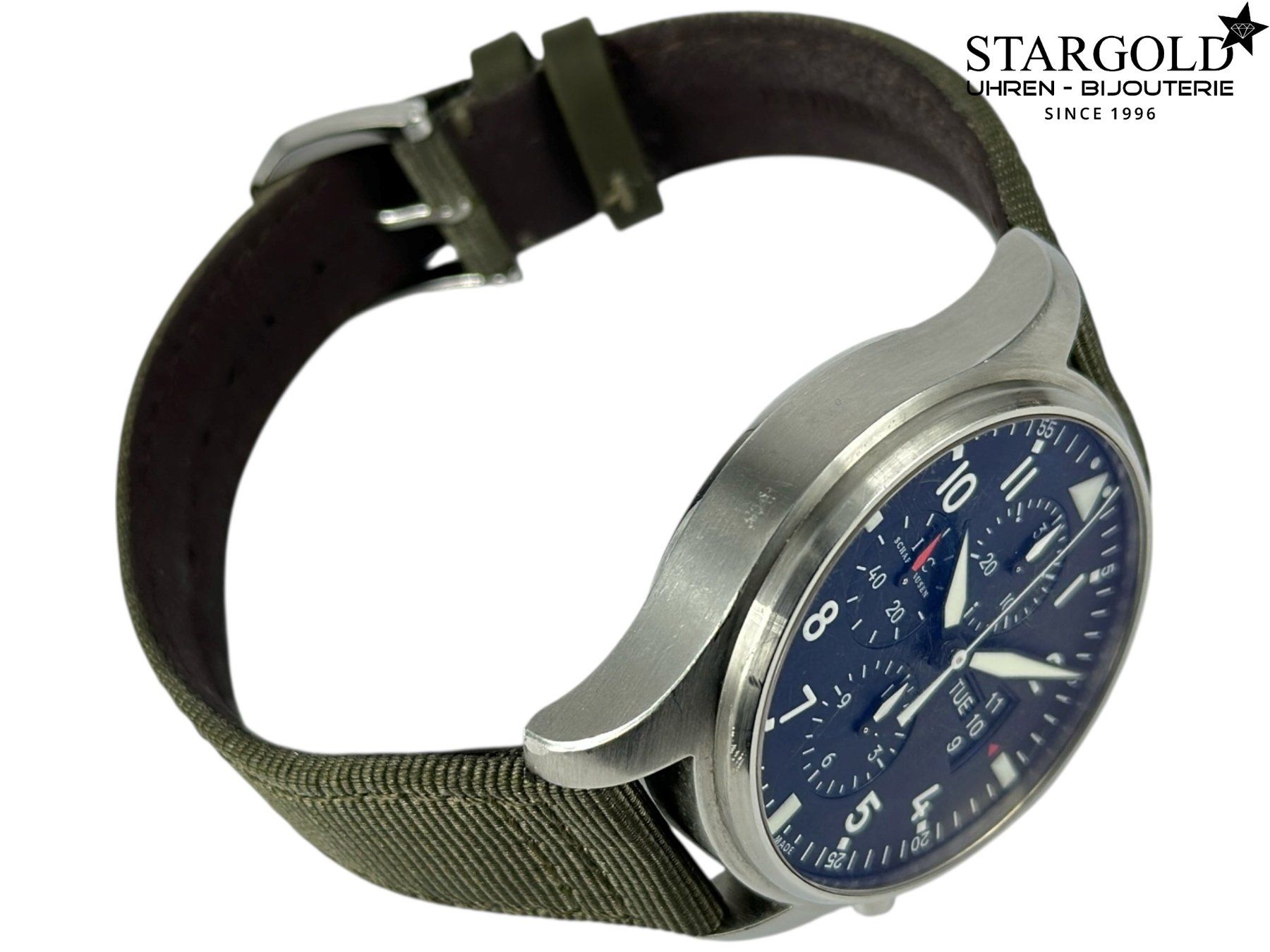 IWC Orologi: IWC Fliegeruhr Chronograph - IW377701 – Usato da Zürich venduto da Stargold-Uhren 6