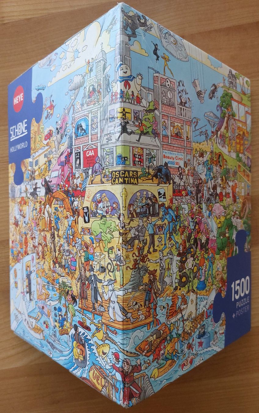 Heye Puzzle: Heye Puzzle - Hollyworld – Usato da Dietikon venduto da Canman