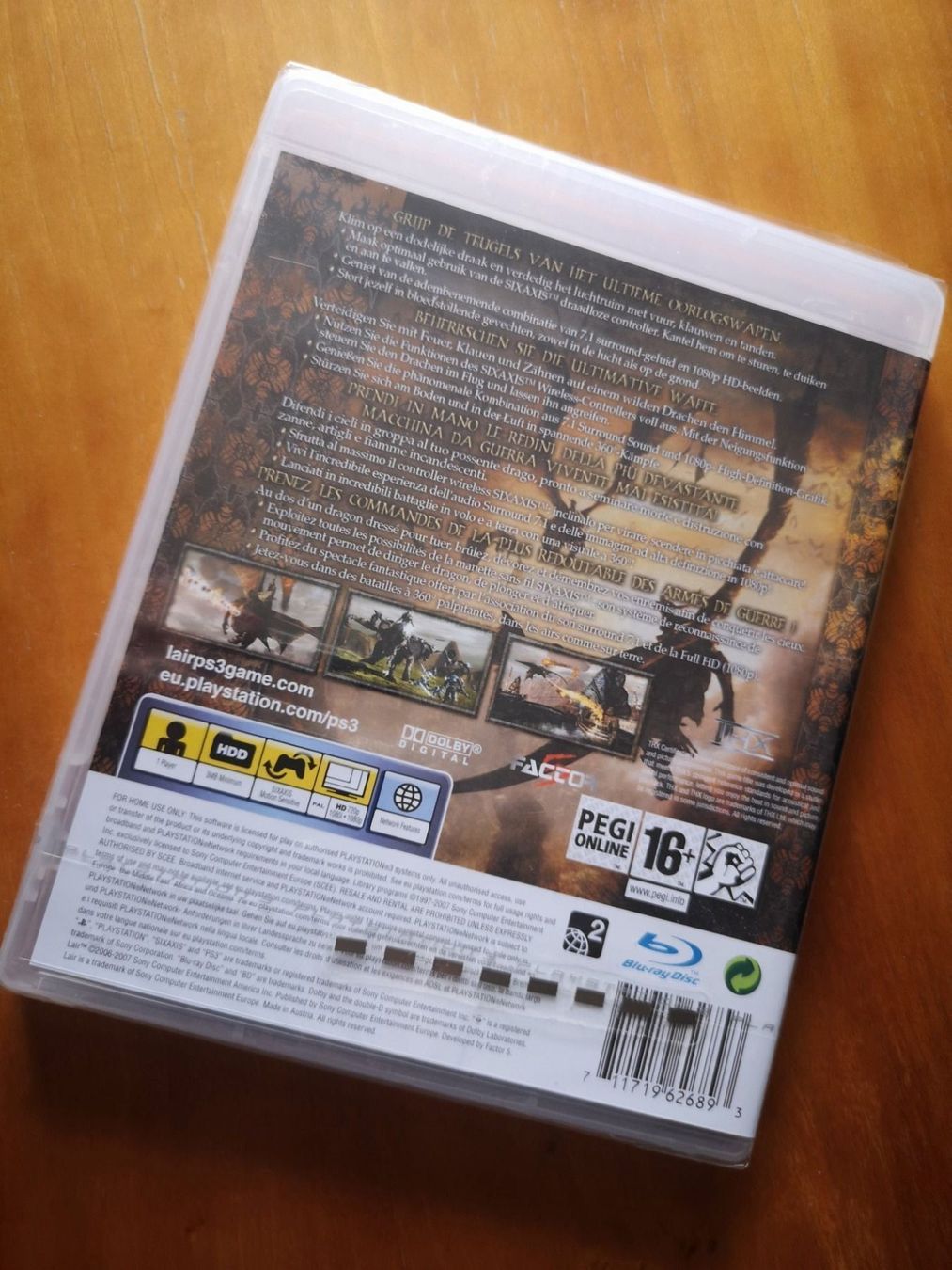 Giochi: Lair PS3 Playstation 3 NEW / SEALED – Nuovo e nell'imballaggio originale da Bern venduto da breesell321 1