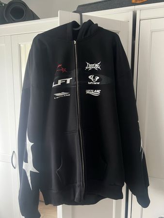 Leftlane Racing Zipper Storm Black XXL