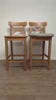 Ikea - Ingold - Barhocker aus Holz mit Sitzkissen gebraucht