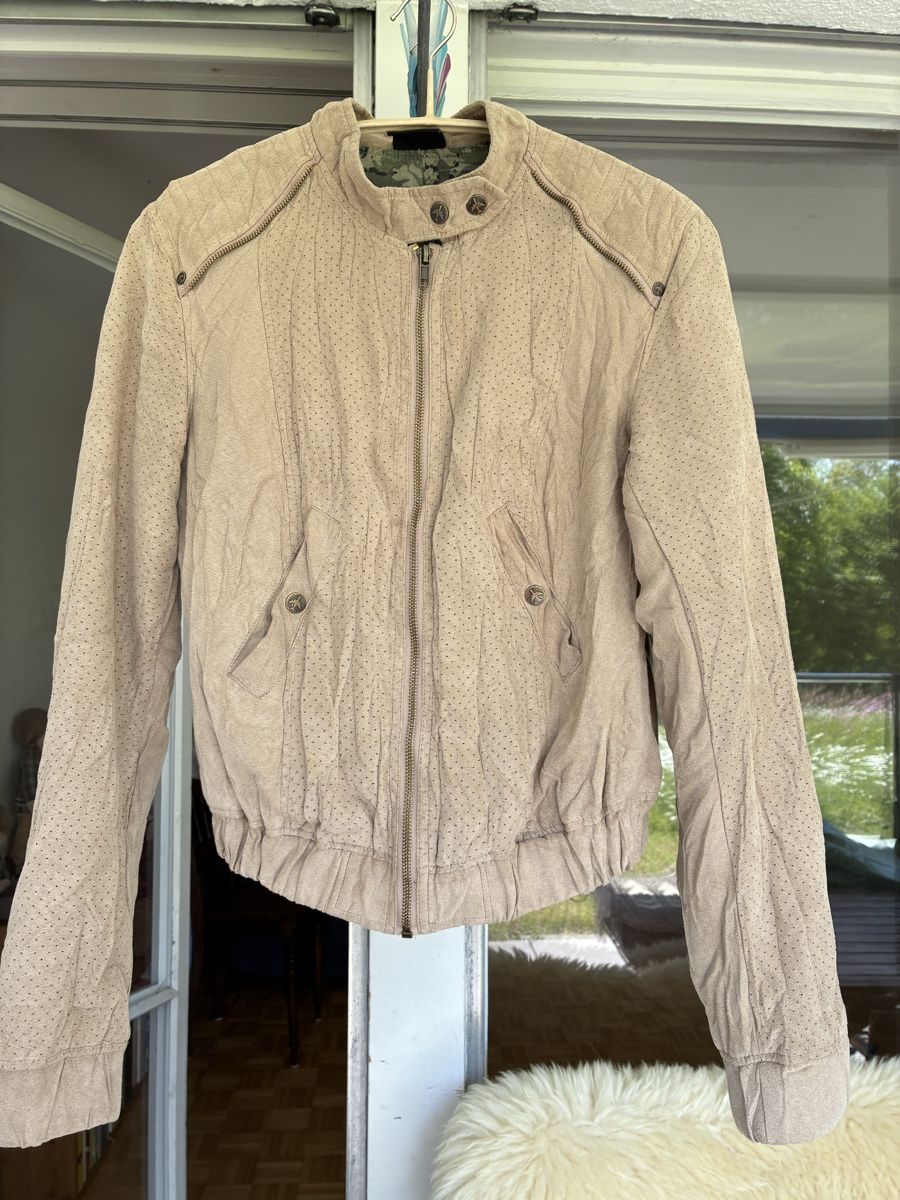 Giacche: Crazyworld Jacke, beige mit Camouflage, Gr. S – Usato da Uster venduto da sil_x2l8 1