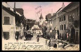 AK Erlach, Hauptstraße