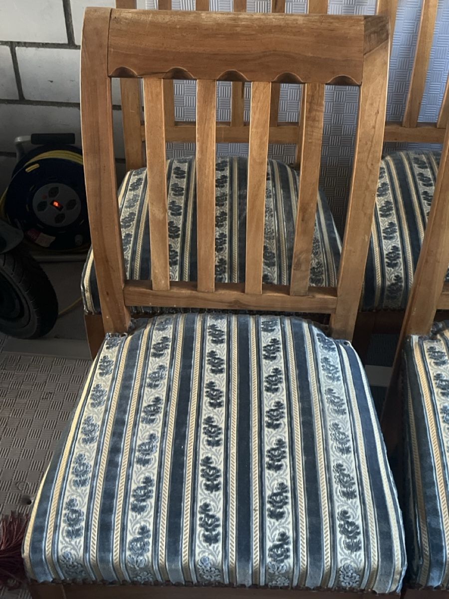 Stühle: 6 Stühle , Biedermeier Stil  – Gebraucht aus Rheineck von UhrenReinhardt 1