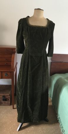 Echtes Vintage-Kleid, verm. 60er-Jahre