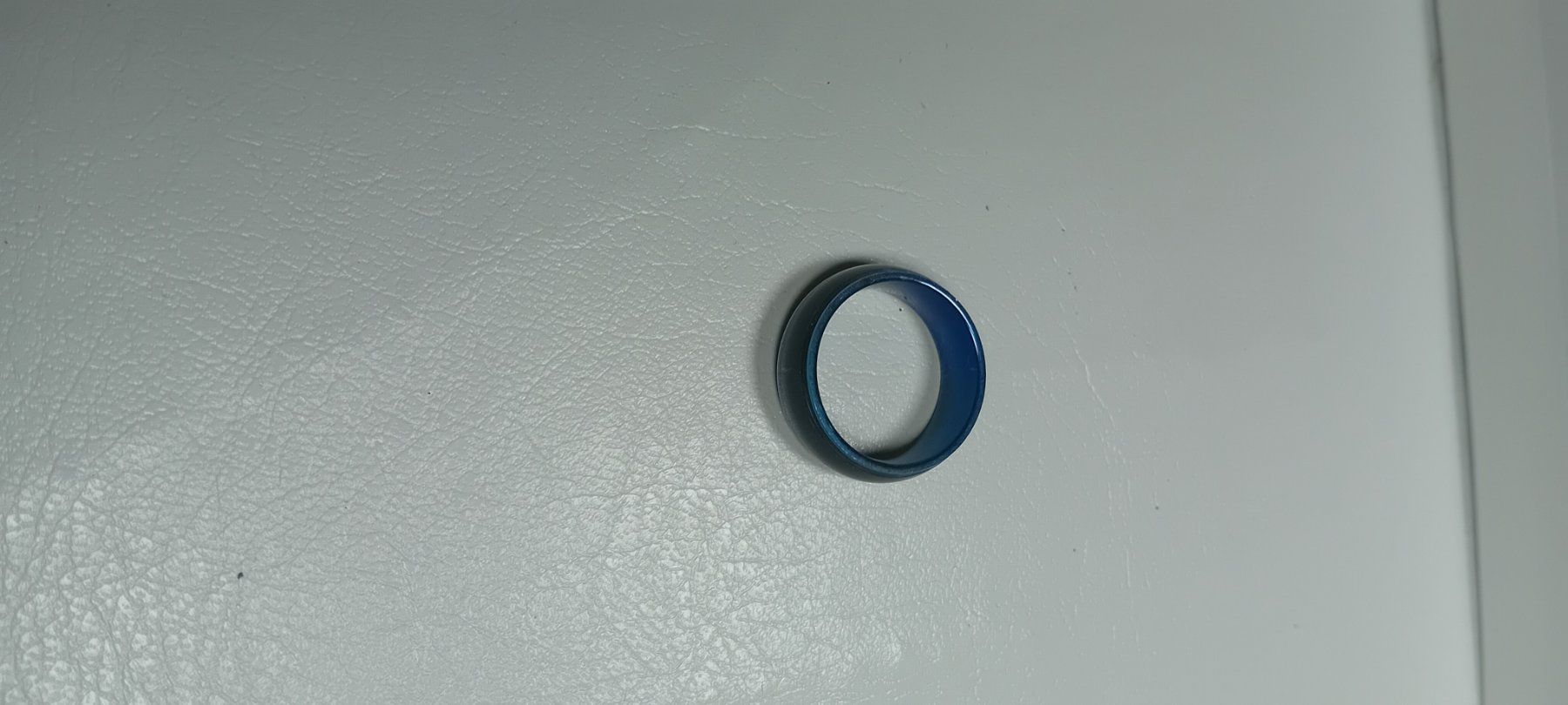 Anelli: ring edelsthal 316L,blau,,,farbe wechselen – Nuovo (secondo la descrizione) da Basel venduto da bij_5hqd 3