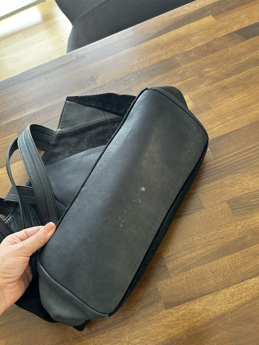 Becksöndergaard Borse da donna: Original BECKSÖNDERGAARD Leder-Shopper Handtasche Schwarz – Usato da Balsthal venduto da LaLiLu77 6