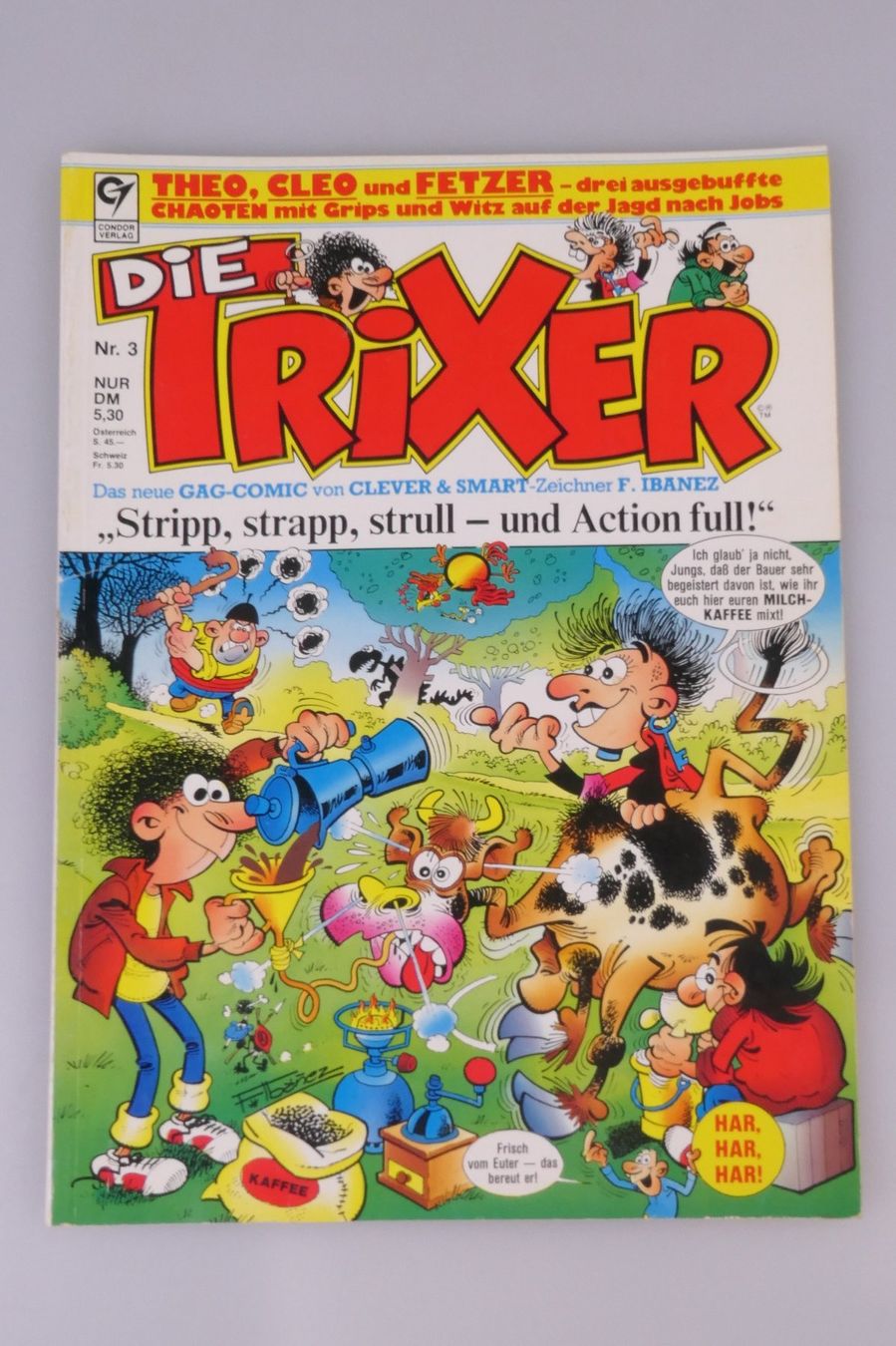 Comics: Die Trixer Comic Nr. 1, 3, 5 und 9 – Gebraucht aus Volketswil von brockipfannenstil 2