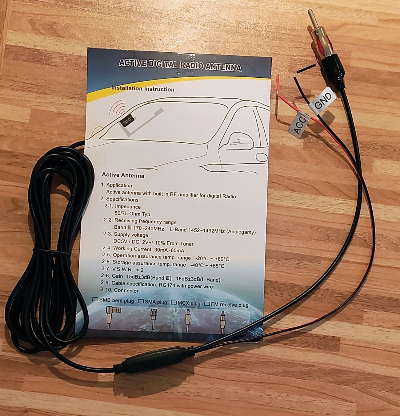 Funktechnik: antenne et ampli. DAB – Neu und originalverpackt aus Echallens von mechildi 1