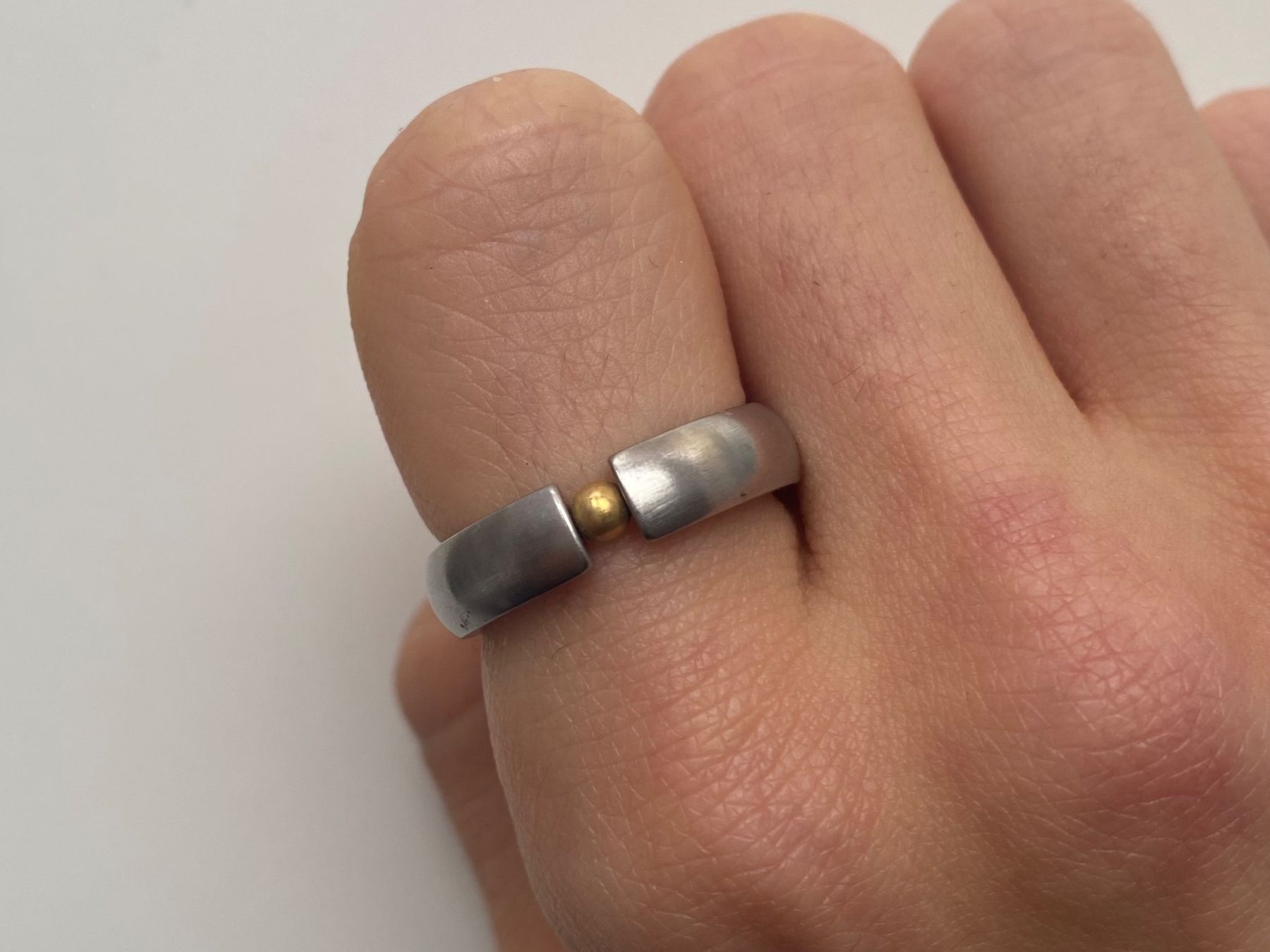 Anelli: XENOX Solitär Ring Edelstahl Farbe Silber Gold – Nuovo (secondo la descrizione) da Givisiez venduto da dor_xb9k