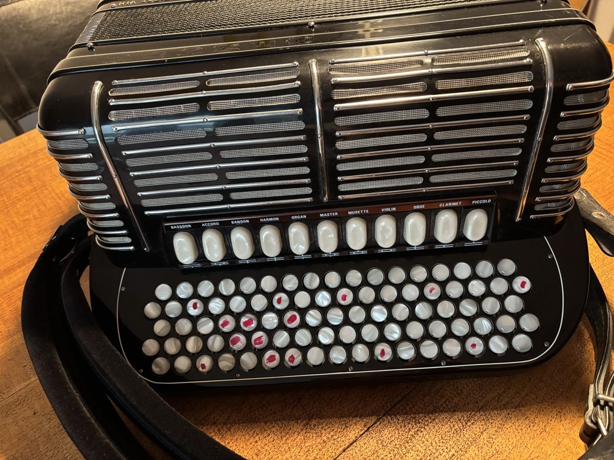 Hohner Strumenti musicali: Akkordeon Hohner Morina – Usato da Zürich venduto da gottelotte 1