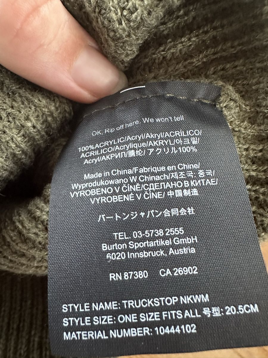 Foulard & Sciarpe: Burton Schlauchschal – Usato da Wädenswil venduto da Ktodat 1