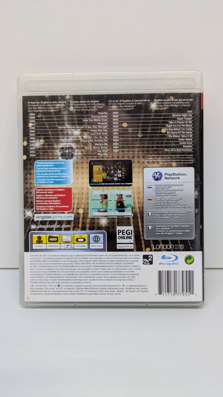 Giochi: Singstar ABBA - PlayStation 3 – Usato da Menziken venduto da mame18 2