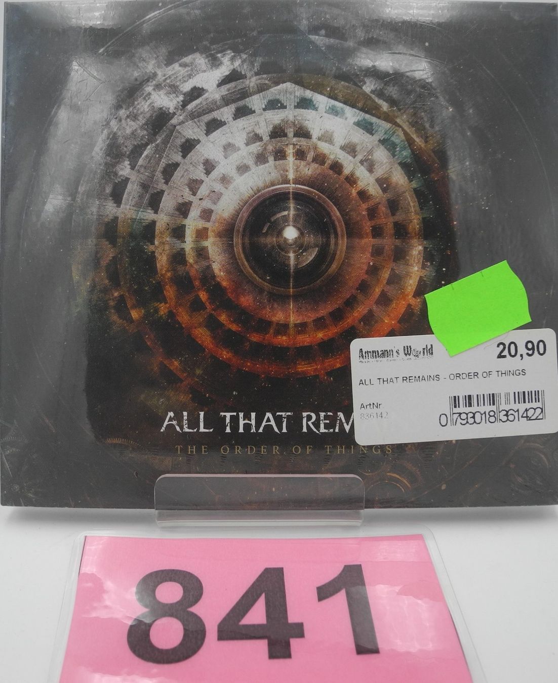 CDs: CD All that Remain "Order of Things, Nr. 841 – Neu und originalverpackt aus Kottwil von Crazyrolf