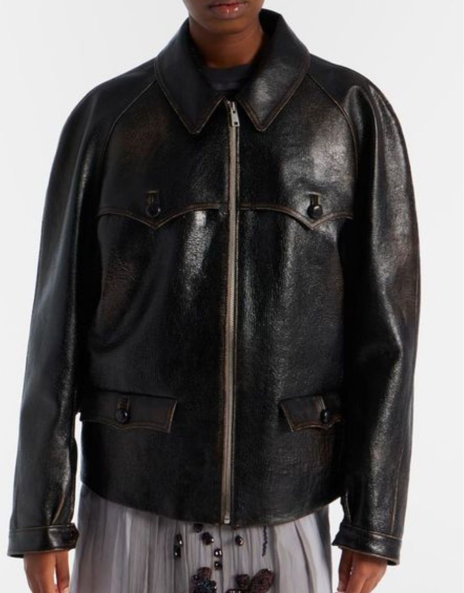 Prada Jacken: Prada leder leather jacket new neu – Neu und originalverpackt aus Zug von agiris 3