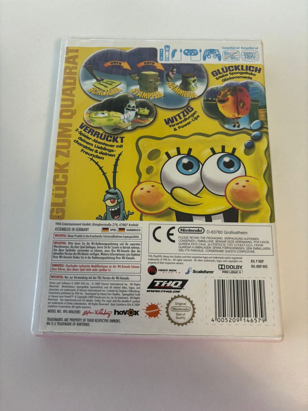 Spiele: Spongebob eiskalt entwischt (Wii) – Gebraucht aus Herisau von Seyashop1 2