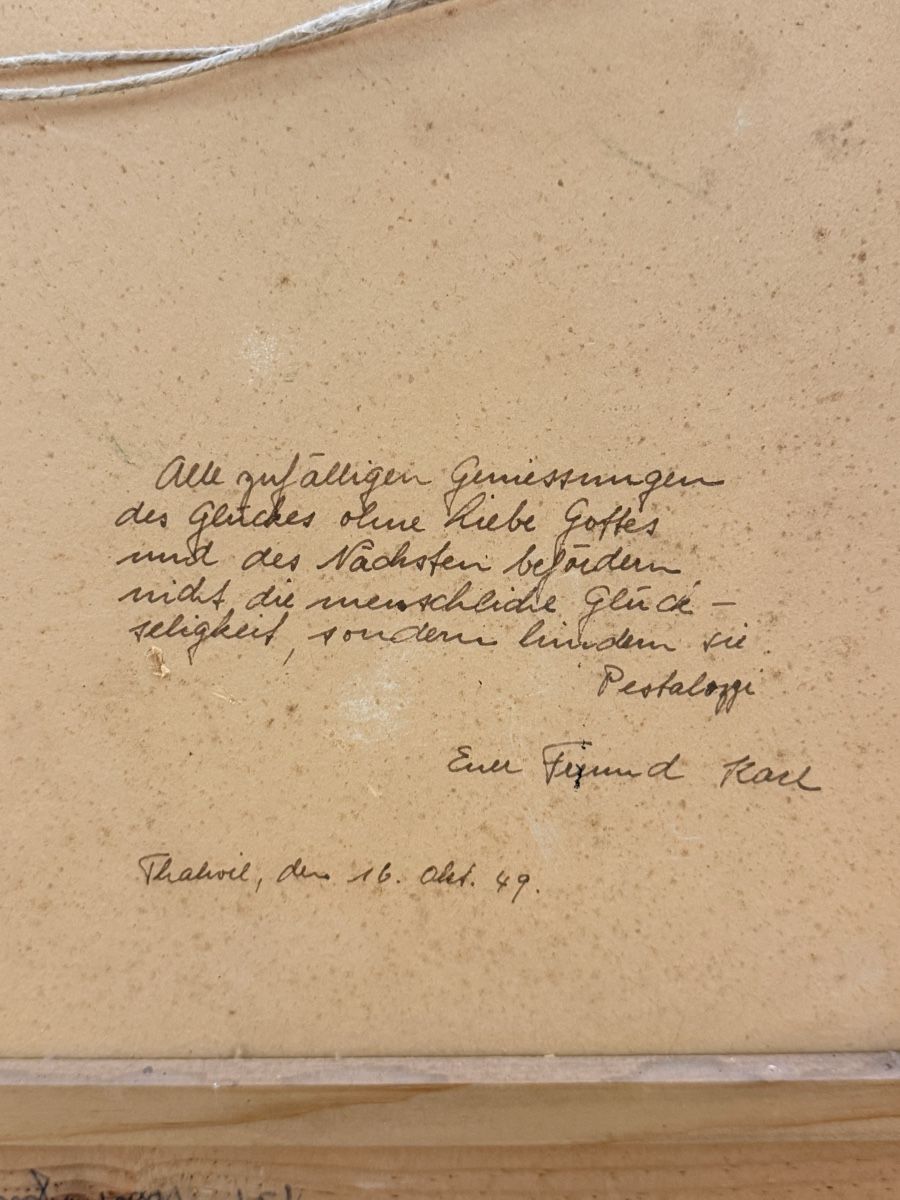 Dipinti: Ölgemälde - Landschaft - K.HEITZ – Usato da Solothurn venduto da NUVICO 6