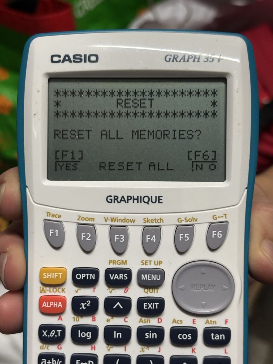 Casio Calcolatrici tascabili: Casio Graph 35+ Graphing Calculator Blue – Usato da Genève venduto da sho_67qj 4