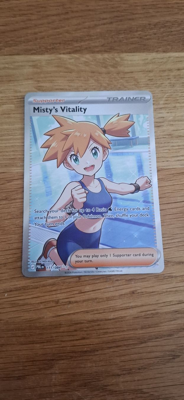 Pokémon Sammelbilder & Trading cards: Pokemonkarte Misty's Vitality – Neu (gemäss Beschreibung) aus Ruswil von SIMBOB1992
