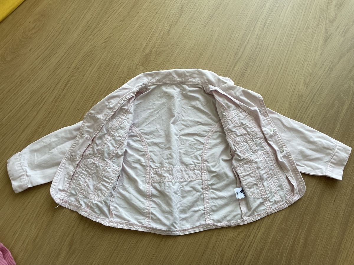 C&A Giacche & Cappotti: Wunderschöne Kinder Jacke rosa, jeansähnlich – Usato da Grosshöchstetten venduto da and_7gf5 2