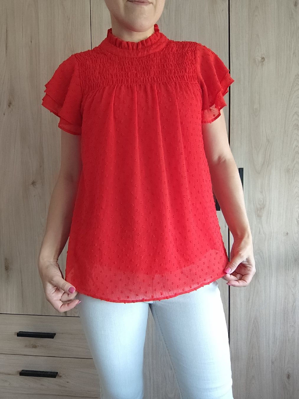 Chemisiers: Rothy Perkins Red Blouse Size 38 EU new – D'occasion à Mägenwil par VintageGirly 1